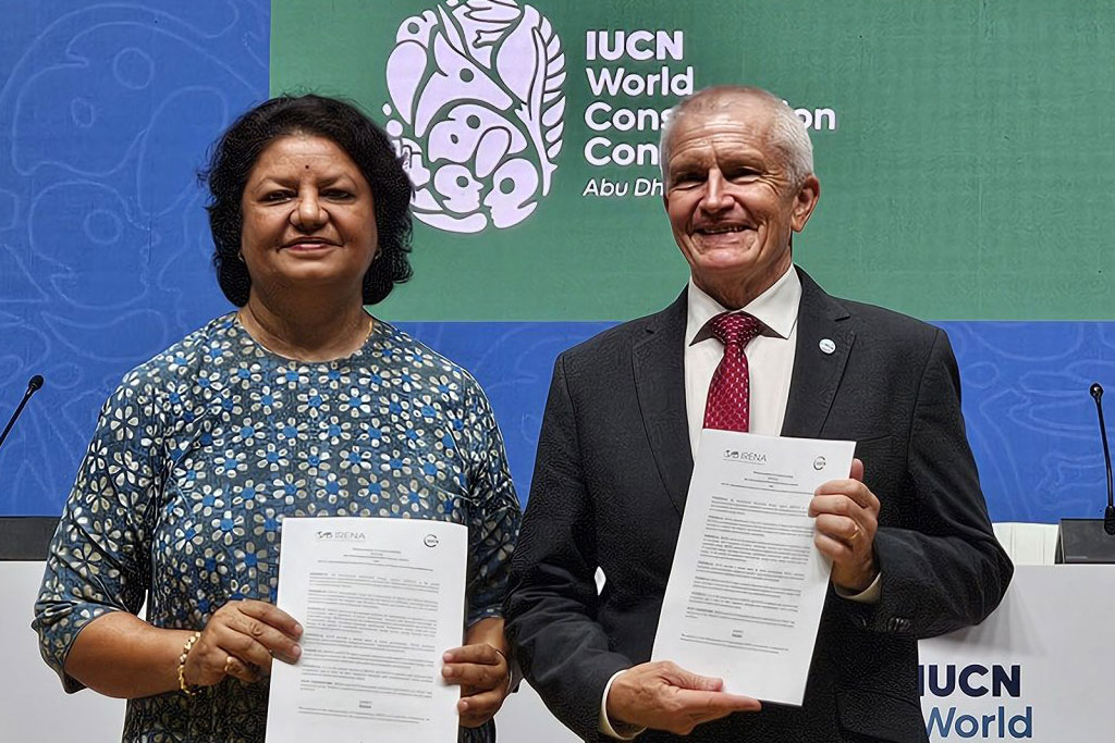 IUCN and IRENA Partner to Promote Nature